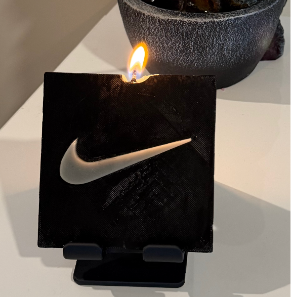 Custom Logo Candle & Reusable Mold Option