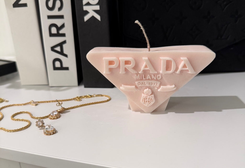Designer inspired statement candle