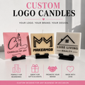 Custom Logo Candle & Reusable Mold Option