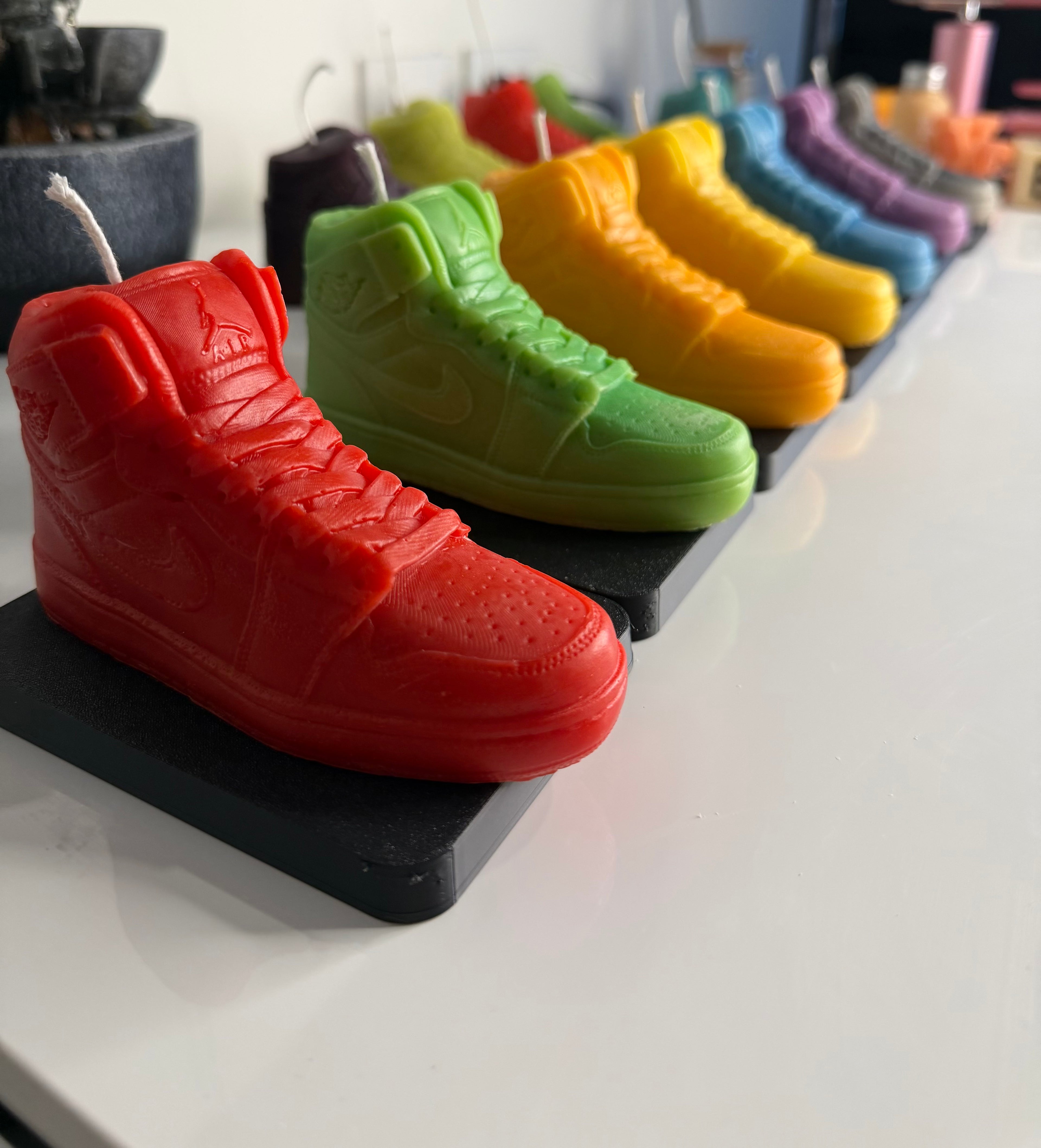Custom Sneaker Candle