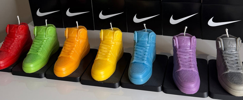Custom Sneaker Candle