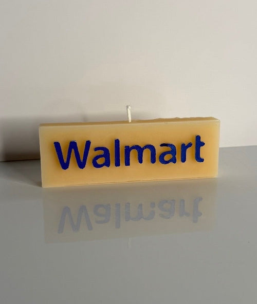 Custom Name Candle & Reusable Mold Option