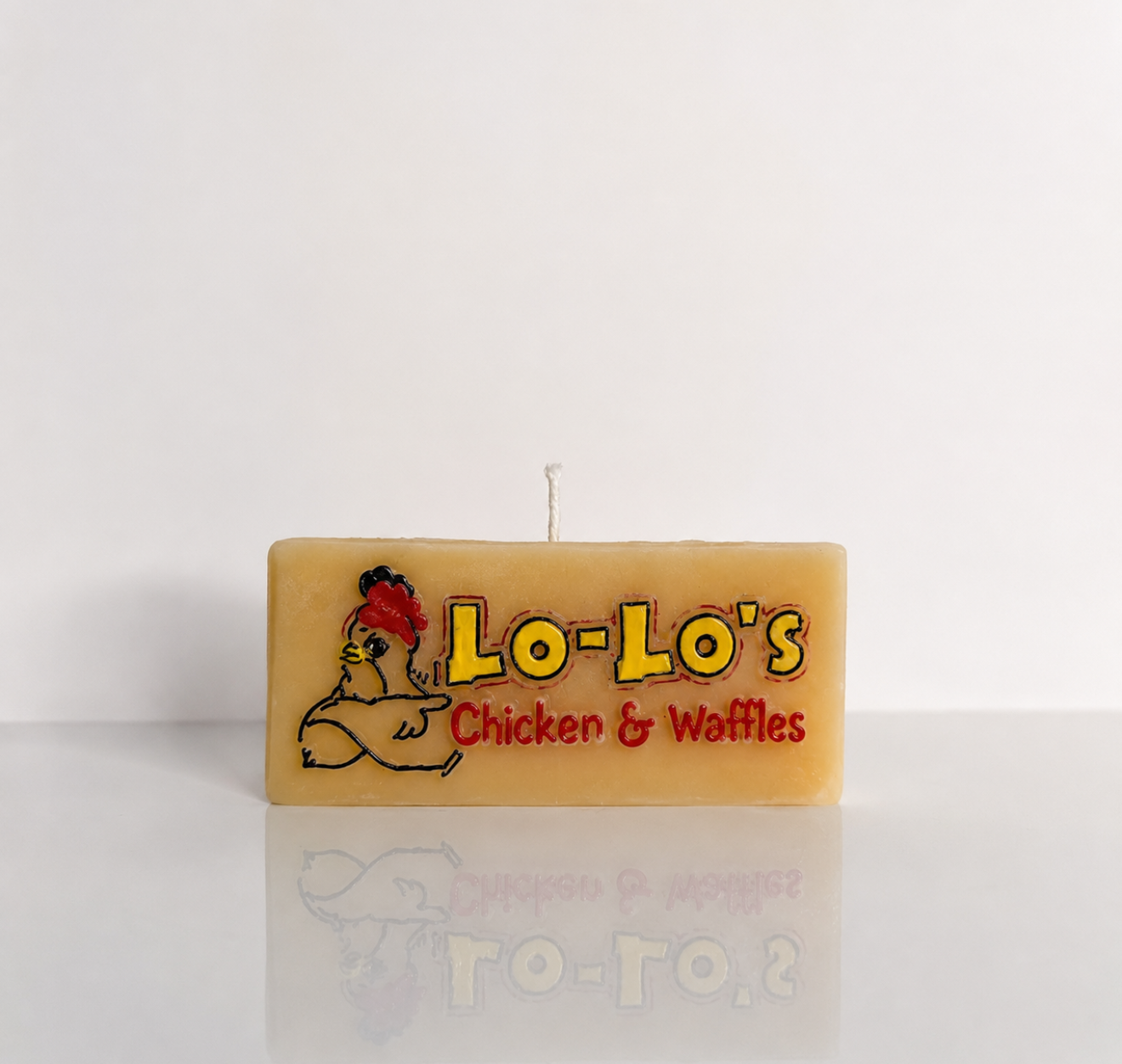 Custom Logo Candle & Reusable Mold Option