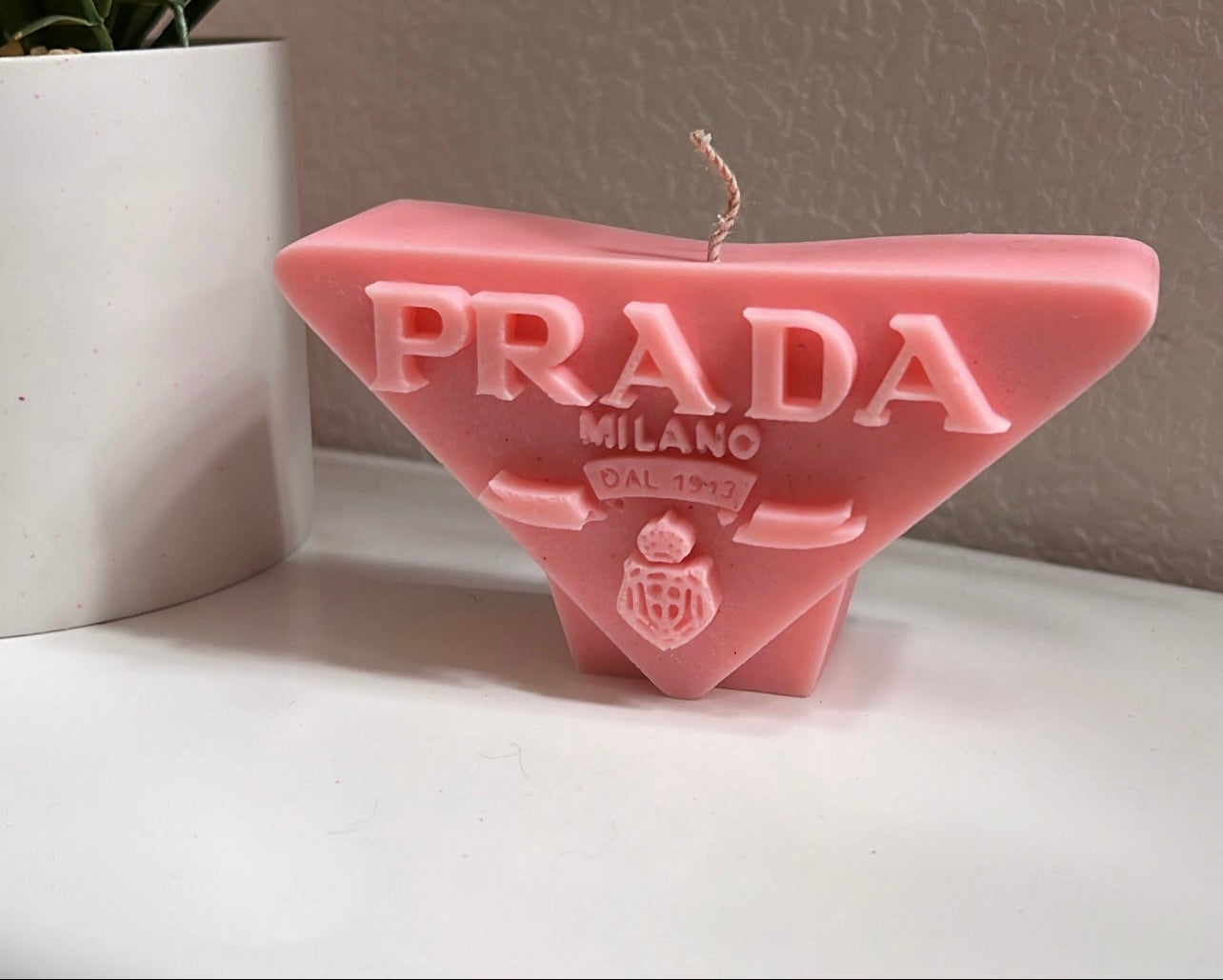 Custom Name Candle & Reusable Mold Option